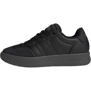adidas Men’s Barreda Fashion Sneakers(Black/Black/Grey)