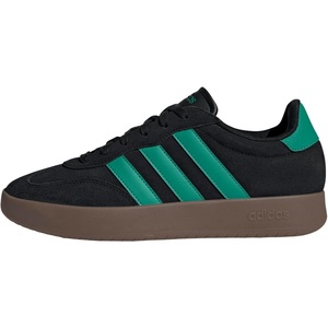 adidas Men’s Barreda Fashion Sneakers(Black/Court Green/Gum)