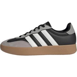 adidas Men’s Barreda Fashion Sneakers(Black/White/Solid Grey)