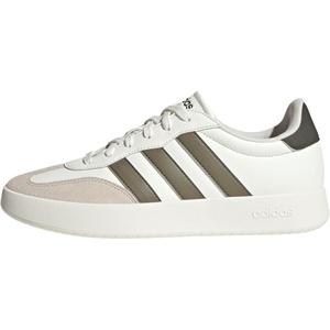 adidas Men’s Barreda Fashion Sneakers(Off White/Olive Strata/Alumina)