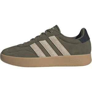adidas Men’s Barreda Fashion Sneakers(Olive Strata/Wonder Beige/Gum)