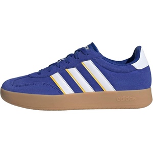 adidas Men’s Barreda Fashion Sneakers(Semi Lucid Blue/White/Utility Yellow)