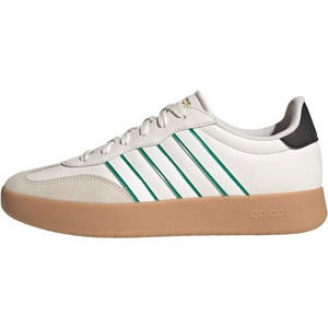 adidas Men’s Barreda Fashion Sneakers(White/White/Court Green)