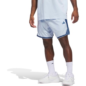 adidas Men’s Crazylite Basketball Shorts(Crystal Sky/Dusky Petrol)