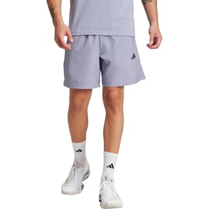 adidas Men’s Train Essentials Woven Shorts(Silver Violet/Black)