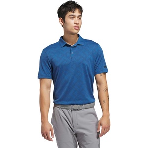 adidas Men’s Ultimate365 Jacquard Climacool Polo Shirt(Dusky Petrol  Black)