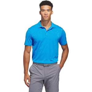 adidas Men’s Ultimate365 Jacquard Climacool Polo Shirt(Lucid Ray Blue)