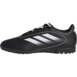 adidas Unisex Adult Goletto IX Turf Soccer Shoes(Black/White/Black)