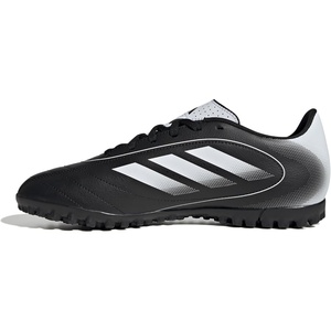adidas Unisex Adult Goletto IX Turf Soccer Shoes(Black/White/White)