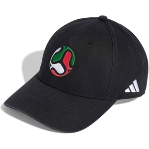 adidas Unisex Adult National Team Soccer Cap(Black/White)