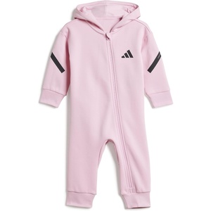 adidas Unisex Baby Z.n.e. Full-zip Hooded Onesie(True Pink/Black)