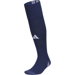adidas Unisex Team Speed Soccer Socks or Calf Sleeves (1 Pair) Over-the-Calf(Team Navy Blue 2/White/5/Sock)