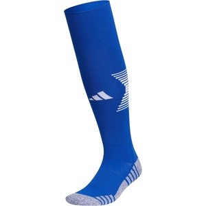 adidas Unisex Team Speed Soccer Socks or Calf Sleeves (1 Pair) Over-the-Calf(Team Royal Blue/White/4/Sock)