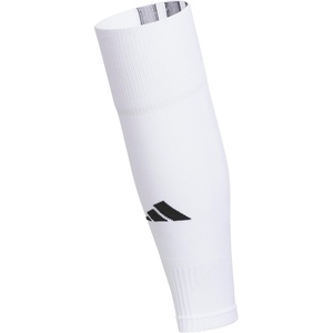 adidas Unisex Team Speed Soccer Socks or Calf Sleeves (1 Pair) Over-the-Calf(White/Black/5/Sleeve)