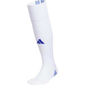 adidas Unisex Team Speed Soccer Socks or Calf Sleeves (1 Pair) Over-the-Calf(White/Team Royal Blue/5/Sock)
