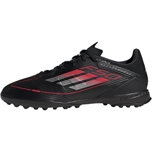 adidas Unisex-Adult F50 League Turf(Core Black Iron Metallic Lucid Red)