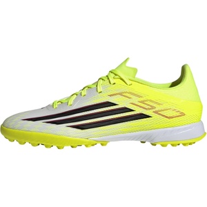 adidas Unisex-Adult F50 League Turf(Team Solar Yellow/Black/Lucid Red)