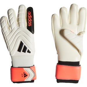 adidas Unisex-Kids Copa League Goalie Soccer Gloves(Ivory/Solar Red/Black)