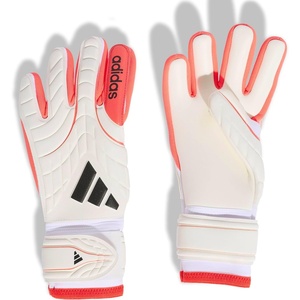 adidas Unisex-Kids Copa League Goalie Soccer Gloves(White/Lucid Red/Black)