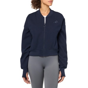 adidas Women’s All Szn Ribbed Track Jacket(Ink)
