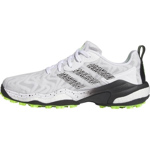 adidas Women’s Codechaos 25 Spikeless Golf Shoes(Footwear White/Core Black/Lucid Lemon)