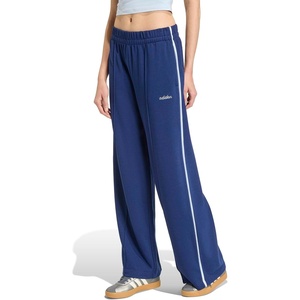adidas Women’s Seasonal Essentials Colorpop Pants(Dark Blue/White)