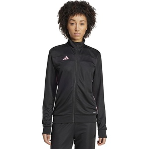 adidas Women’s Tiro Essentials Training Jacket(Black/Easy Pink/White)