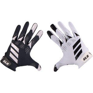 adidas Youth Scorchlight 8 Hype Football Receiving Gloves(Black/White)