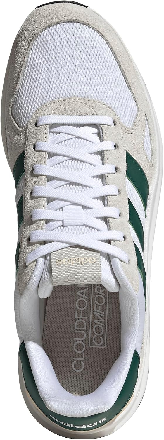 image:imageAdidas Mens Run 84WhiteCollegiate GreenAlumina