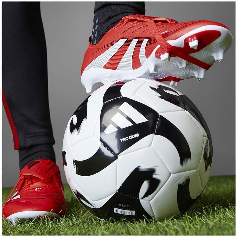 image:imageAdidas Unisex League Ft FgMgLucid Red Cloud White Core Black