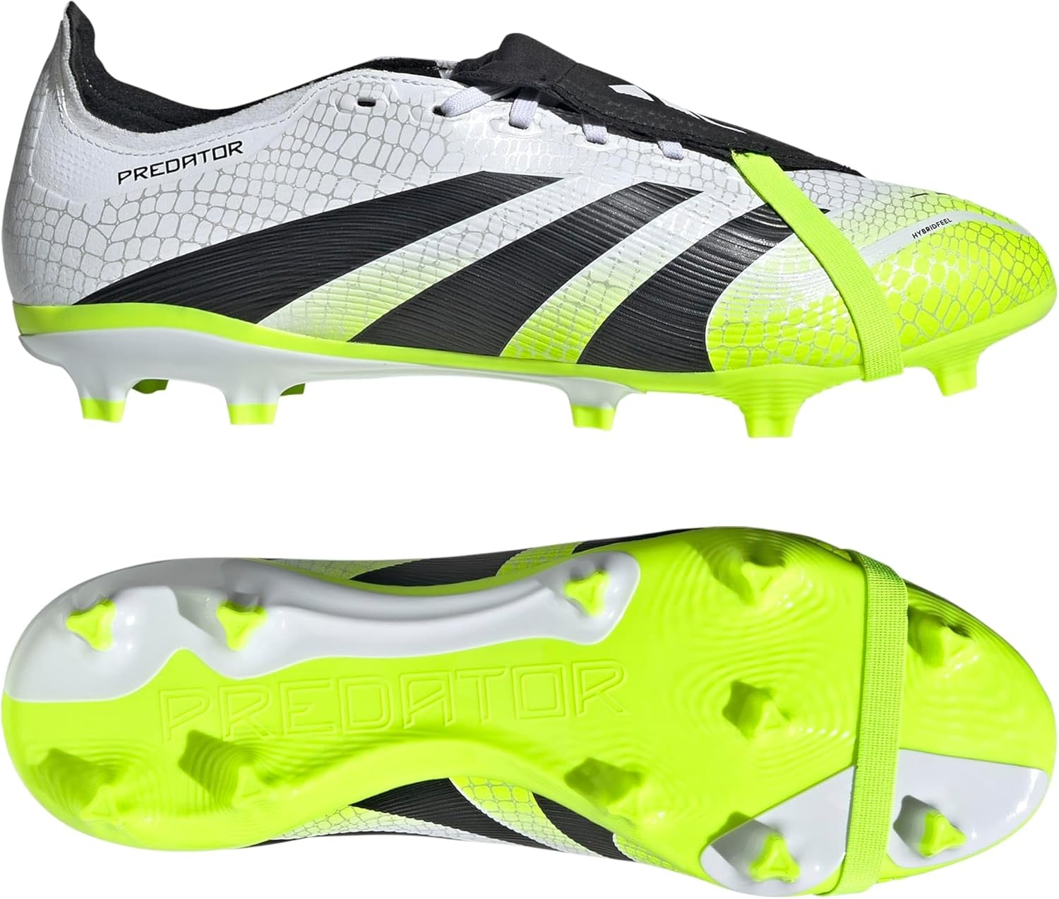 image:imageAdidas Unisex League Ft FgMgWhiteBlackLucid Lemon