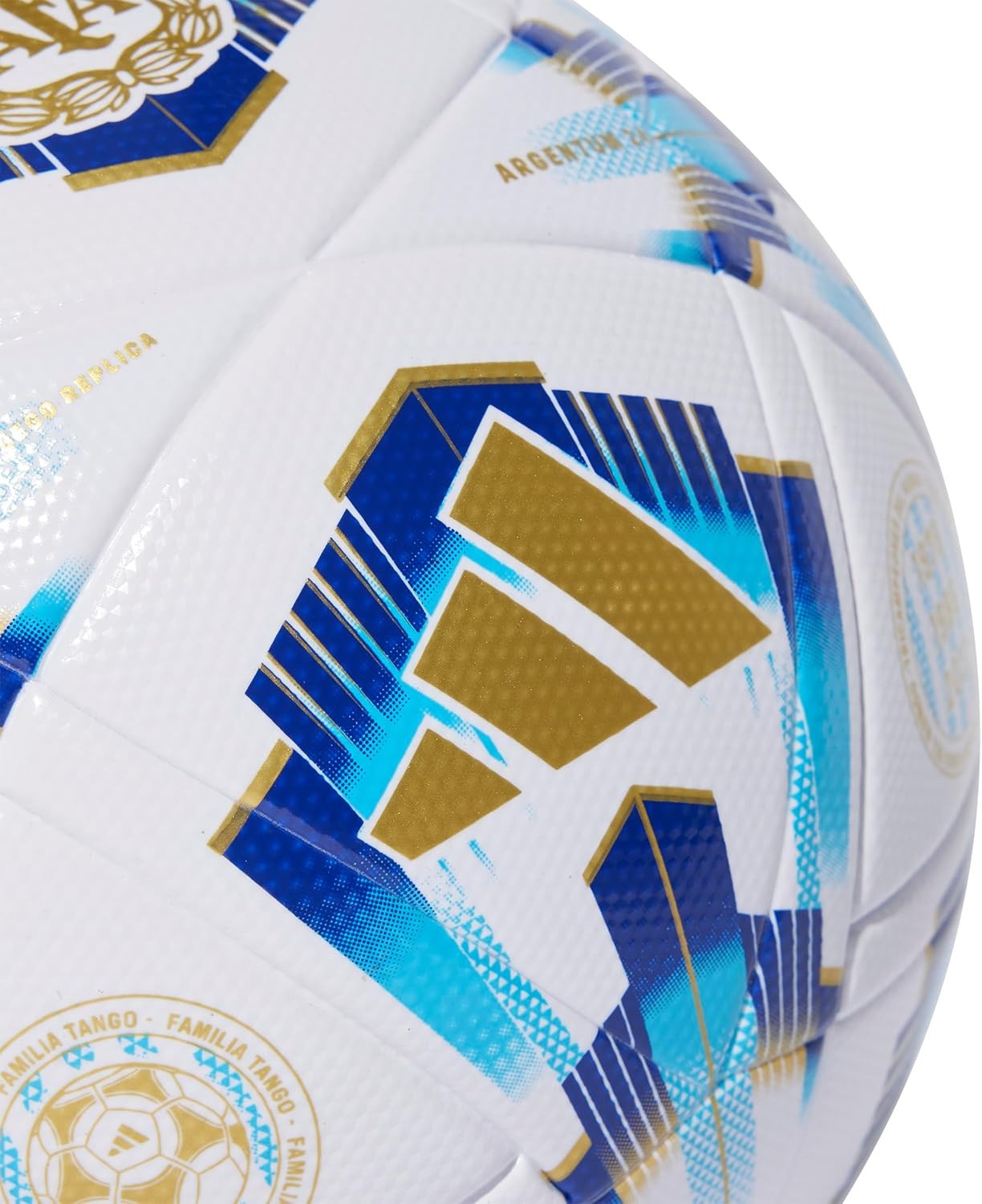 image:imageadidas Argentina 24 League Ball Seamless Construction Resilient Butyl Bladder Official Size 45 Argentina Printed Crest5