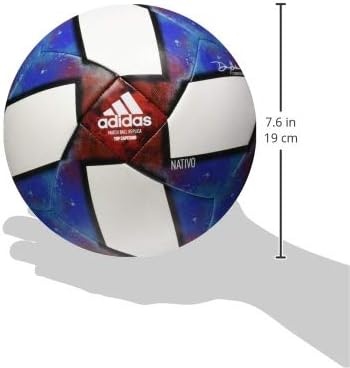 image:imageadidas Capitano Soccer BallWhiteBlackFootball BlueActive Red