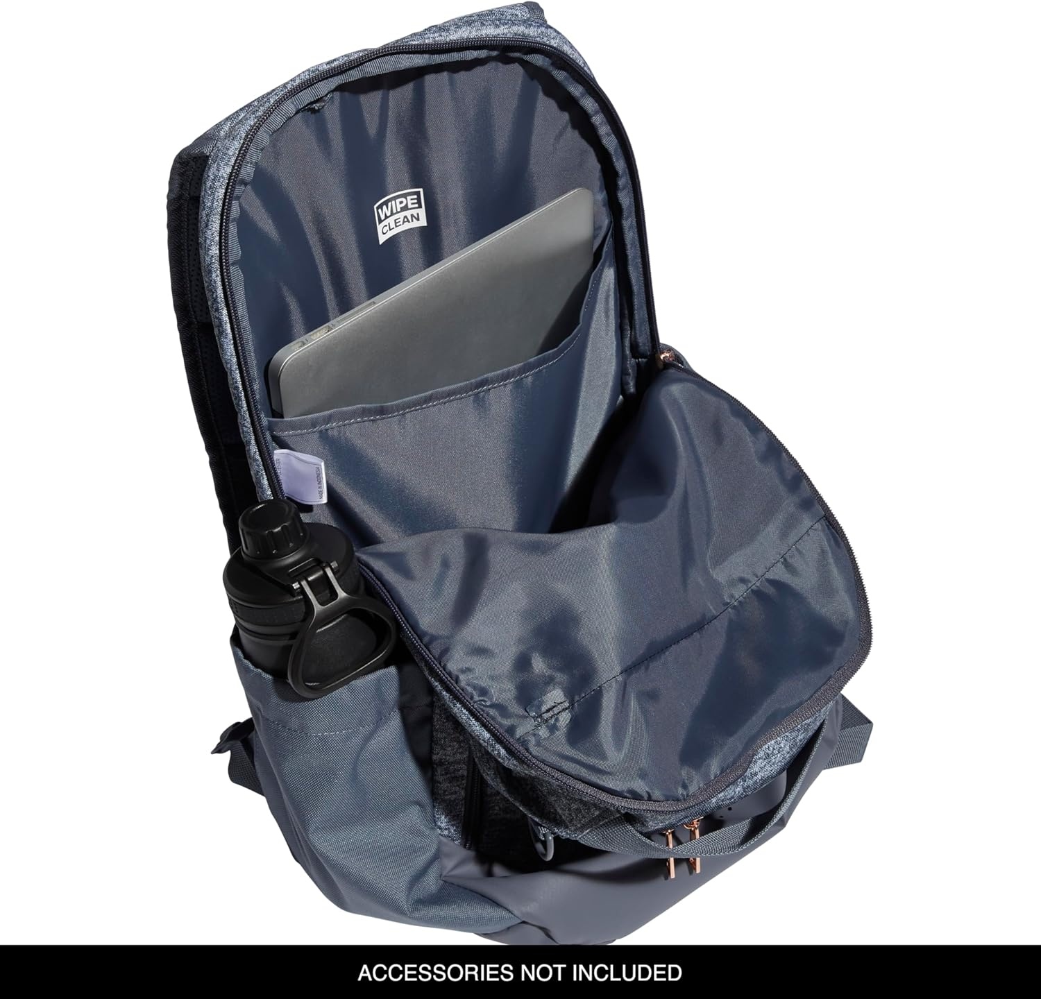 image:imageadidas Defender Sports Backpack with Shoe Compartment Soccer BagJersey Onix GreyOnix GreyRose Gold