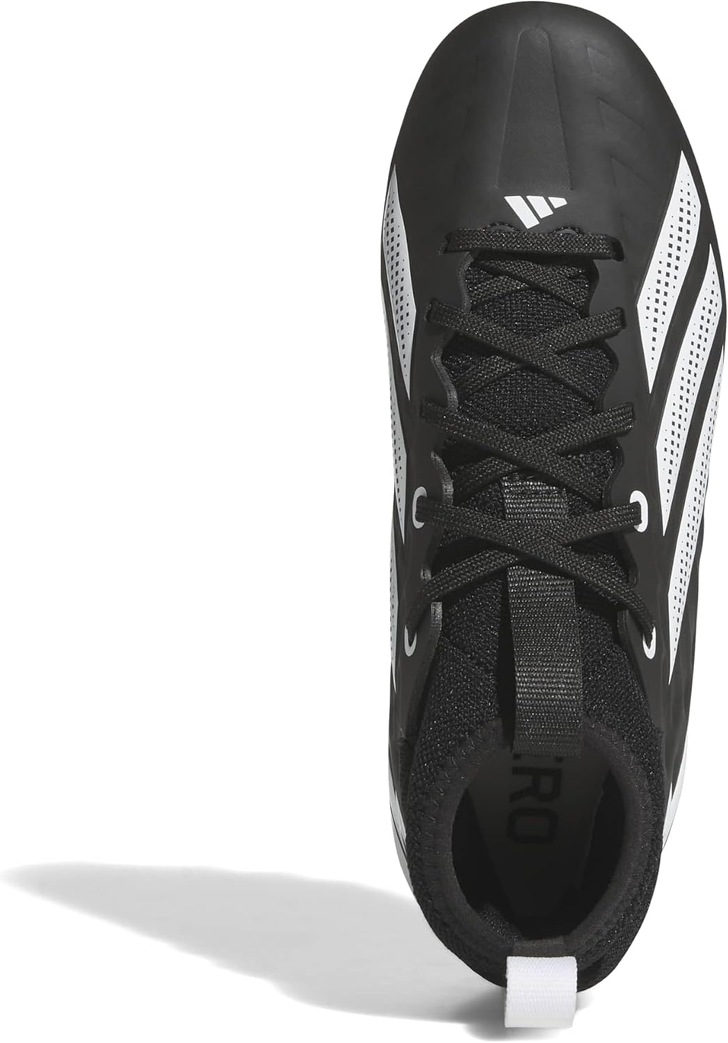 image:imageadidas Kids Adizero Impact2 II American Football Cleats Little KidBig KidBlackWhiteBlack
