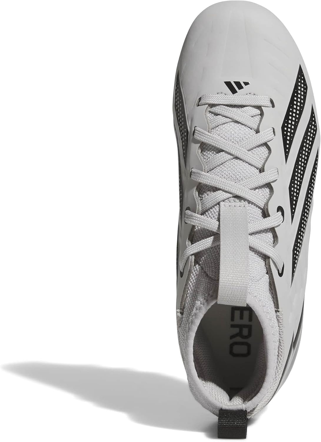 image:imageadidas Kids Adizero Impact2 II American Football Cleats Little KidBig KidGreyBlackSilver Metallic