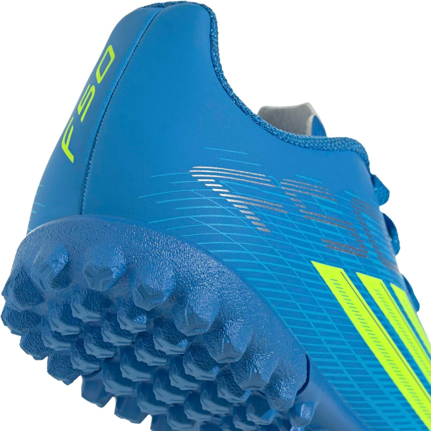 image:imageadidas Kids F50 Club Turf JLucid Ray BlueTeam Solar YellowLucid Aquamarine