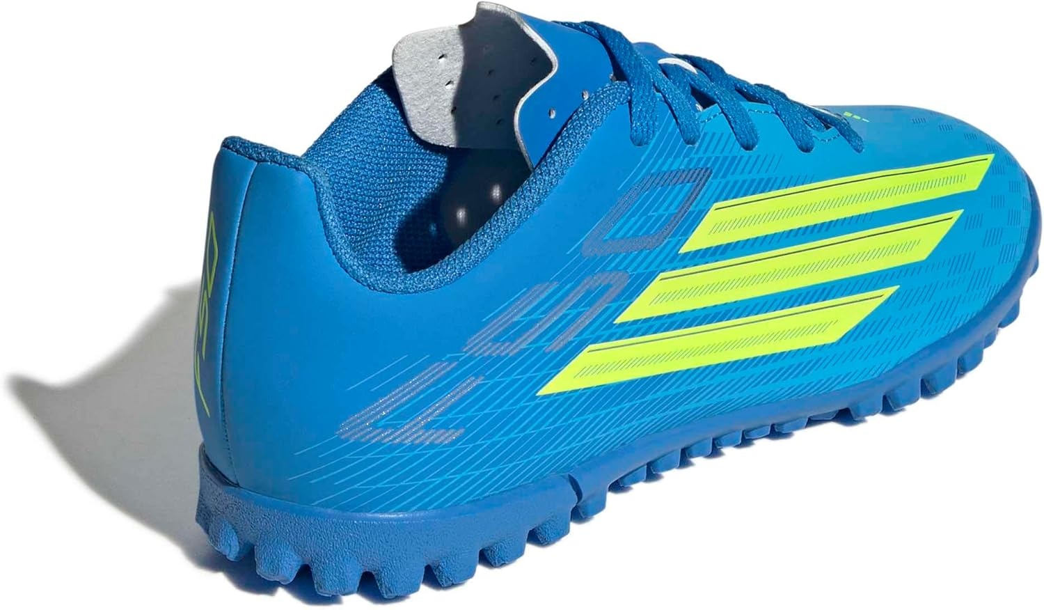 image:imageadidas Kids F50 Club Turf JLucid Ray BlueTeam Solar YellowLucid Aquamarine