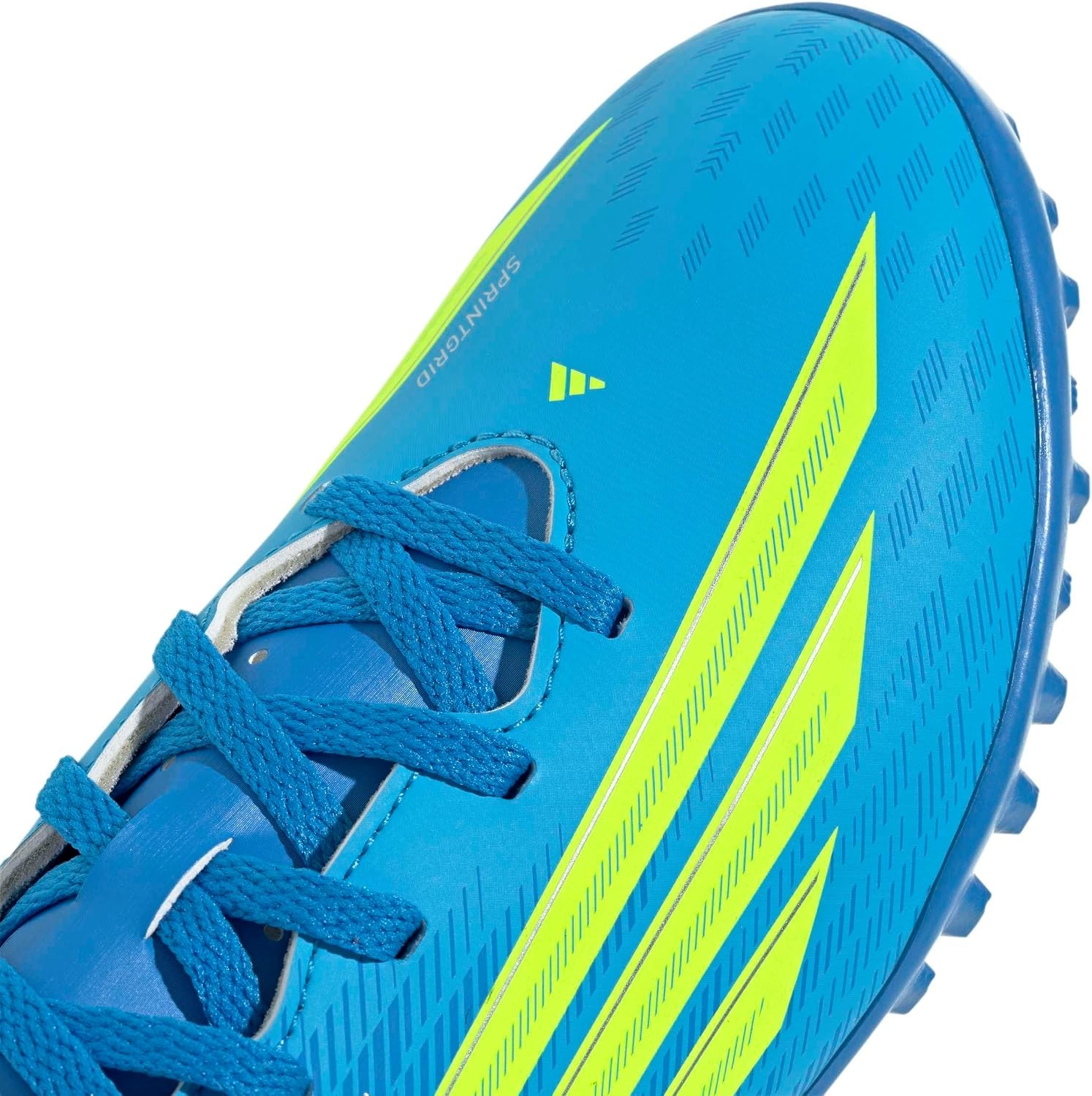 image:imageadidas Kids F50 Club Turf JLucid Ray BlueTeam Solar YellowLucid Aquamarine