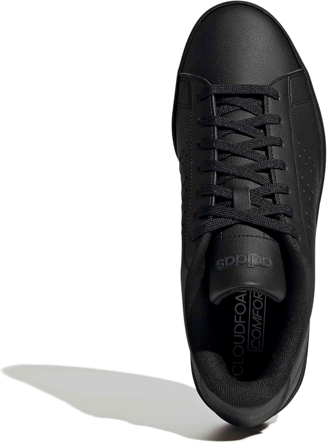 image:imageadidas Mens Advantage 20 Tennis Sneakers Shoes WhiteBlackBlackGrey