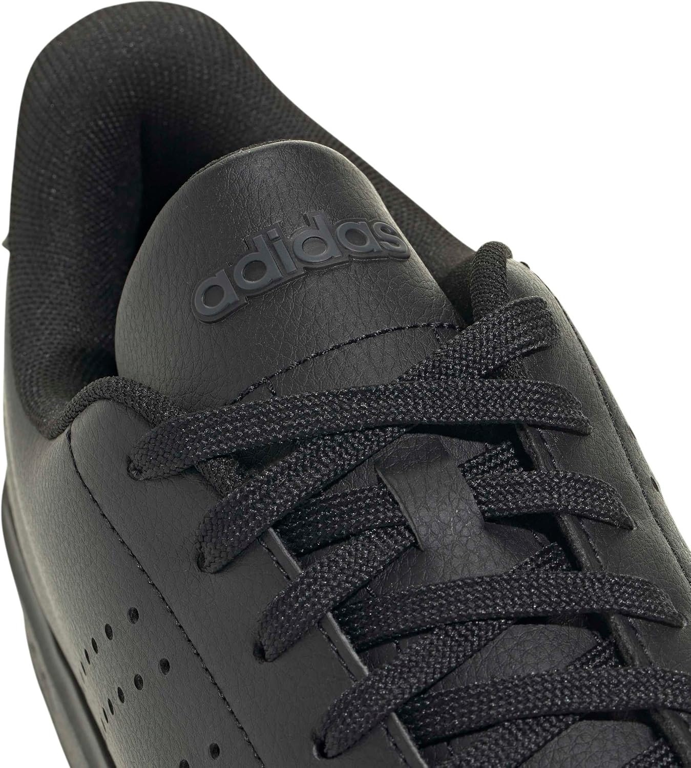image:imageadidas Mens Advantage 20 Tennis Sneakers Shoes WhiteBlackBlackGrey