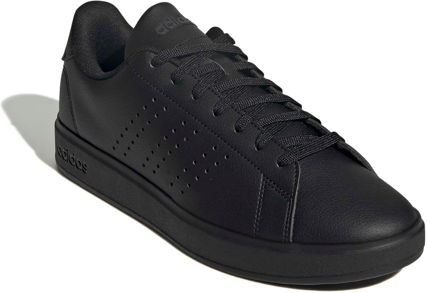 image:imageadidas Mens Advantage 20 Tennis Sneakers Shoes WhiteBlackBlackGrey