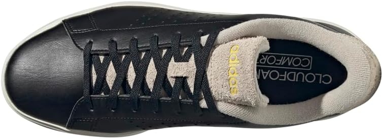 image:imageadidas Mens Advantage 20 Tennis Sneakers Shoes WhiteBlackBlackWonder Beige