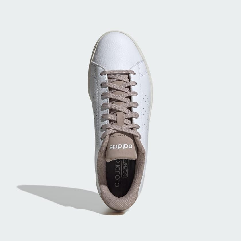 image:imageadidas Mens Advantage 20 Tennis Sneakers Shoes WhiteCloud WhiteGreyOff White