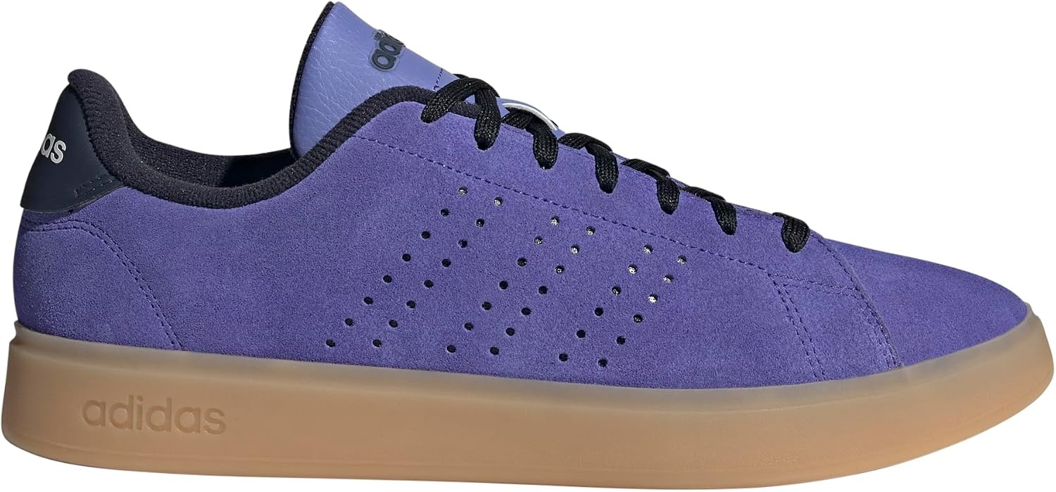 image:imageadidas Mens Advantage 20 Tennis Sneakers Shoes WhiteSemi Cobalt BlueBlackInk
