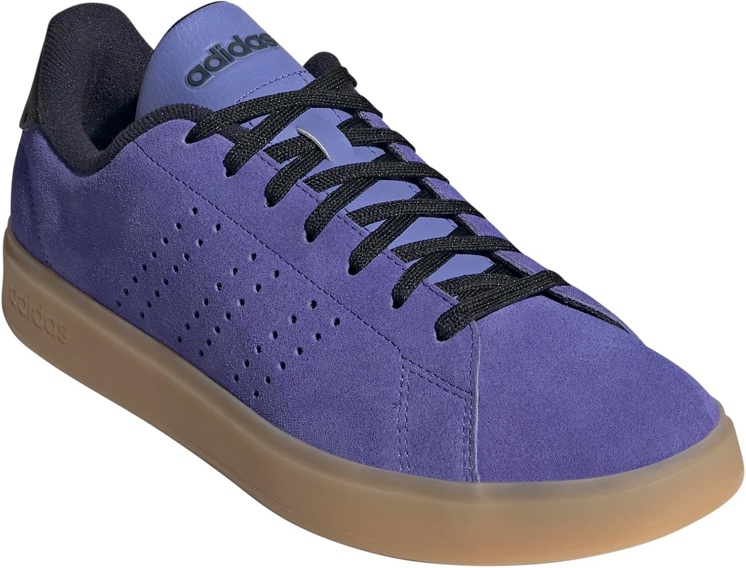image:imageadidas Mens Advantage 20 Tennis Sneakers Shoes WhiteSemi Cobalt BlueBlackInk