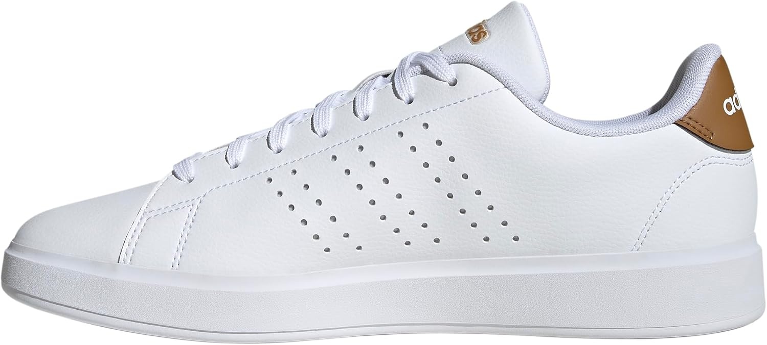 image:imageadidas Mens Advantage 20 Tennis Sneakers Shoes WhiteWhiteWhiteBronze Strata