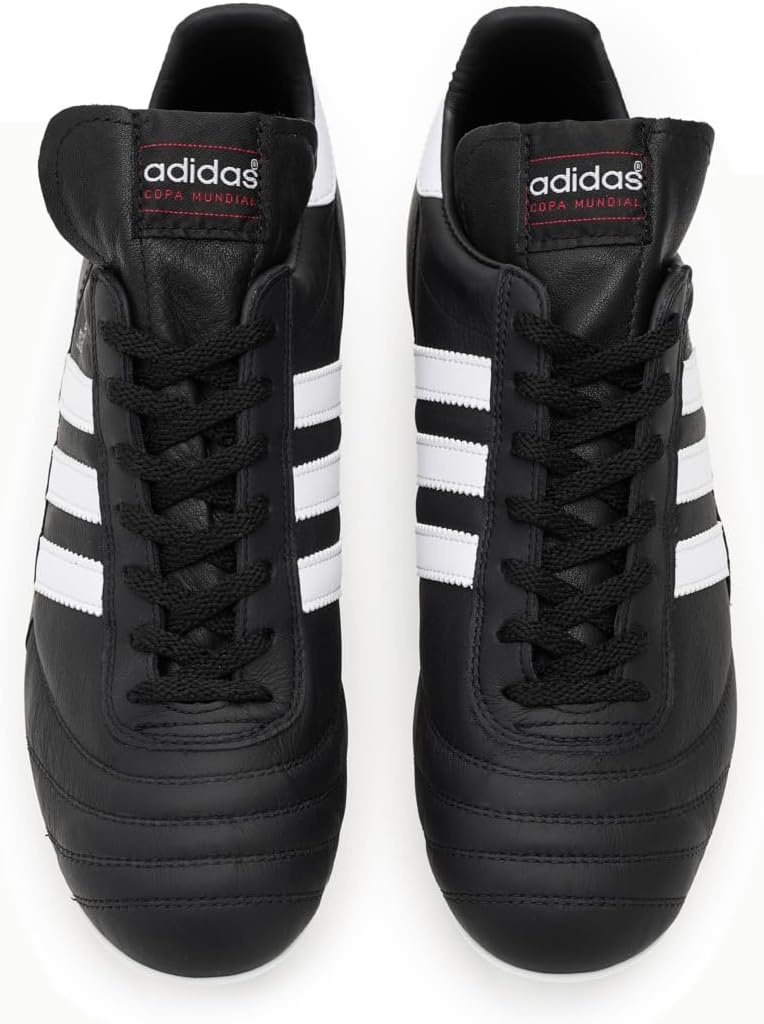 image:imageadidas Mens Copa Mundial Soccer CleatsBlackWhiteSilver Metallic