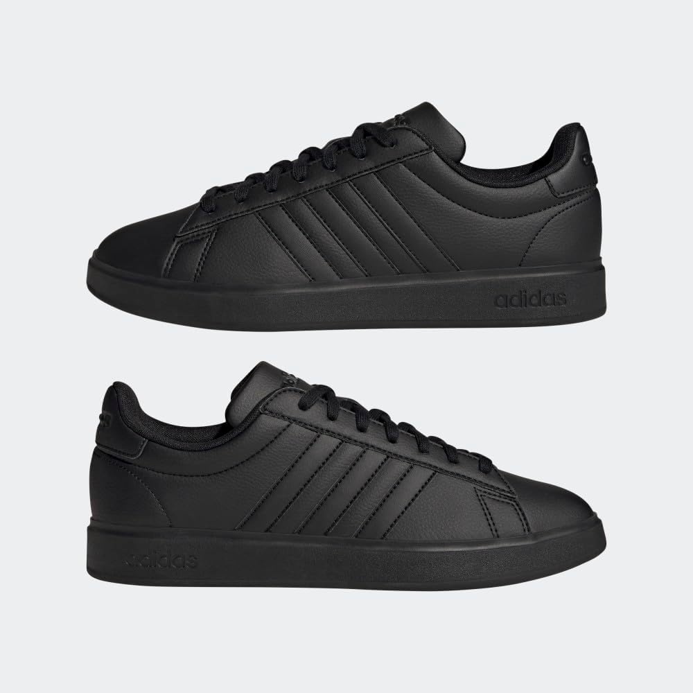image:imageadidas Mens Grand Court 20 ShoeBlackBlackWhite