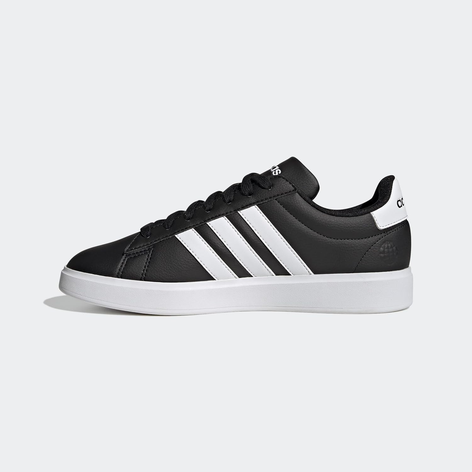 image:imageadidas Mens Grand Court 20 ShoeBlackWhiteBlack